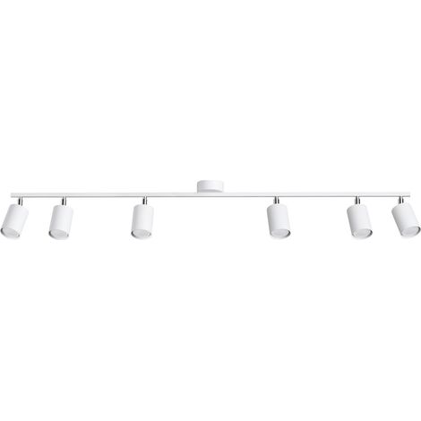 Plafonnier Lemmi acier 6xGU10 Sollux (1/5)