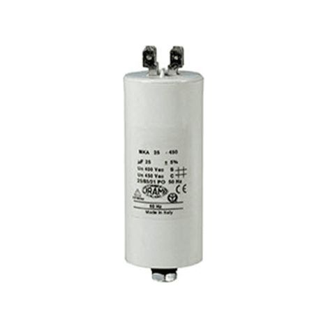 CONDENSATEUR PERMANENT 12.5 ΜF 450 V POUR LAVE LINGE - 11311 (1/3)