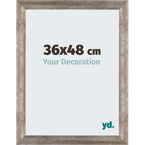 yd. - Cadre photo 36x48 - Metal Vintage - MDF - Mura