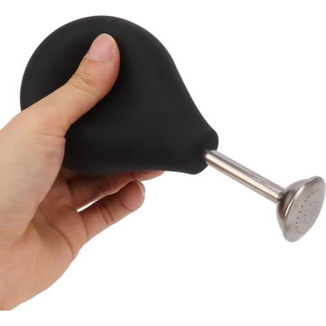 Arrosoir de jardin - - Douche à boule - Silicone robuste - 224 ml - Noir
