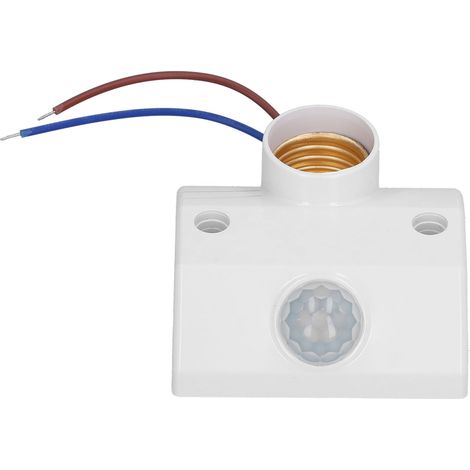 Douille à induction E27, basse consommation, à détection infrarouge, 50 W, 90-240 V CA (1/5)