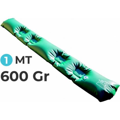 Tubolare Salsicciotto in PVC Rinforzato AntiVento AntiRibaltamento per Telo di Copertura Invernale per Piscina - MT. 1 da 600 Gr / Mq - 2 TermoSaldature - MADE IN ITALY (1/5)