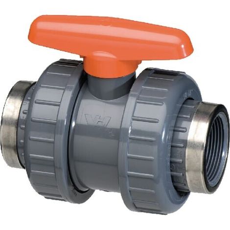 PVC V谩lvula de bola 3/4"x3/4" VDL KS34PVC