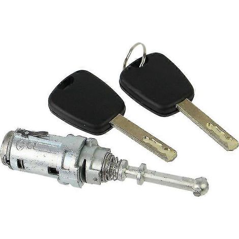 Türschließzylinder vorne links mit 2 Schlüsseln für Citroën C2 C3 (2002-2010). (1/3)