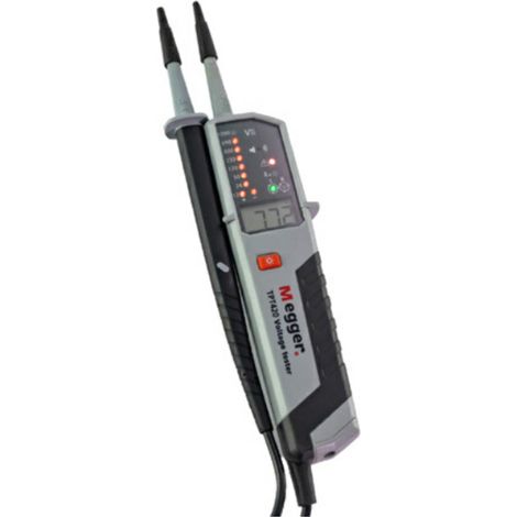 Megger TPT420 Zweipoliger Spannungsprüfer CAT IV 1000 V LED, LCD, Akustik