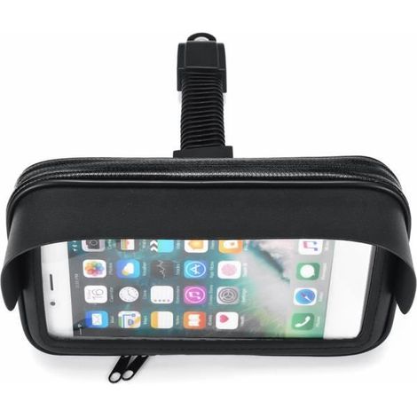 Sac étanche pour téléphone 6.3'' avec support moto scooter écran tactile (1/4)