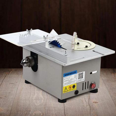 Mini Kreissäge Set Elektrische DIY Kreissäge Handgefertigt Tragbare Mikro Tischsäge 9000U / min 96W