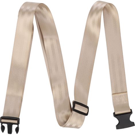 Ceinture de mobilisation thérapeutique pour étirements et rééducation - Sangle portable pour exercices de physiothérapie - Couleur kaki (1/5)