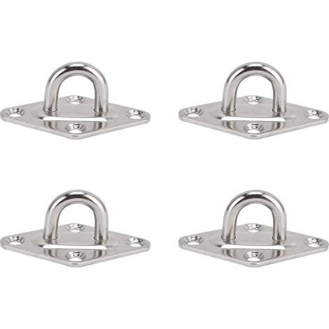 4 crochets plafond - inox 304 - pour suspension et rangement (1/5)