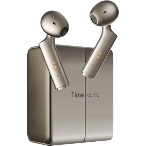 Timekettle W4 IA Ouro Condução óssea Bluetooth 5.3 18h Auriculares sem fios