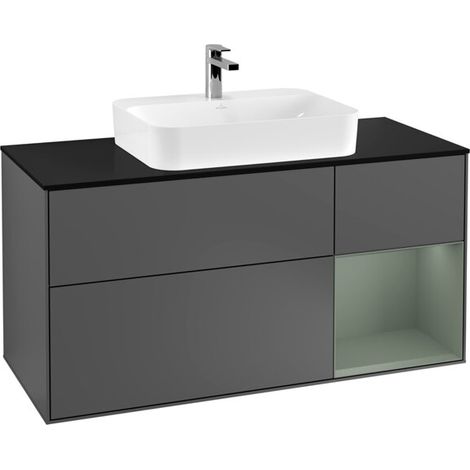 Villeroy & Boch F422GMGK Meuble sous-lavabo Finion F42 (1/2)
