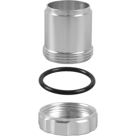 Goulot de remplissage universel avec bouchon, goulot de remplissage de réservoir d'huile à souder en alliage d'aluminium avec bouchon M48 x 2,5 mm OD (1/5)