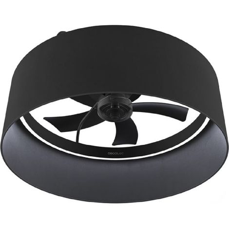 Cecotec Ventilador de techo con luz EnergySilence LampAero 650 Black Design Cecotec (1/4)