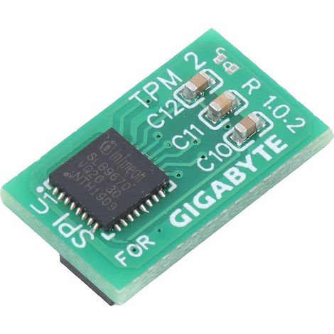 TPM2.0-Modul, 14-polige SPI-Fernverschlüsselungs- und Sicherheitsplatine für Giga-Motherboards