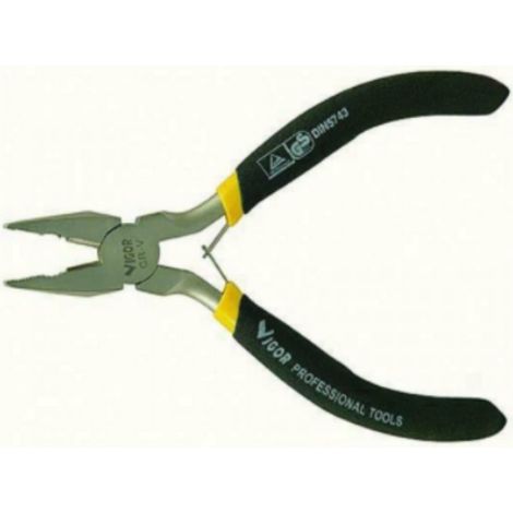 VIGOR - PINZA ELETTRONIC IN ACCIAIO CROMO VANADIO - UNIVERSALE 120MM