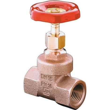 OVENTROP Schieber Hygate ATR mit Innengewinde PN 25 DN 15, G 1/2, Rotguss, 1043004 (1/4)