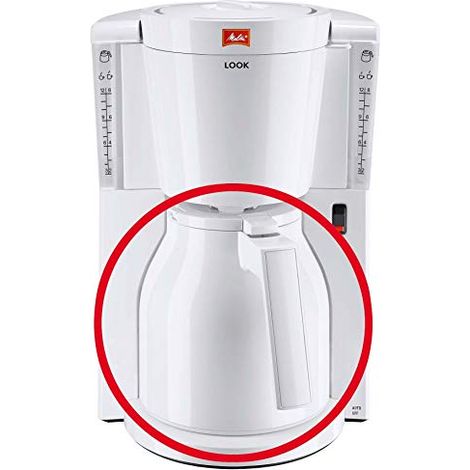 Melitta Look base, Selection Therm caraffa in plastica, bianco