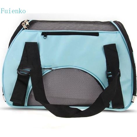 Faltbare Hundetragetasche 45 x 26 x 28 cm – Atmungsaktives Oxford-Gewebe – Weite Öffnung – Schutz vor Sonne und Kälte – Fuienko (1/4)
