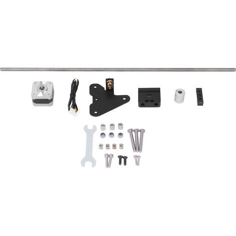 Kit de mise à niveau double axes Z pour pièces d'imprimante 3D CR10 avec vis mère de 515 mm, moteur de 4 mm (1/5)