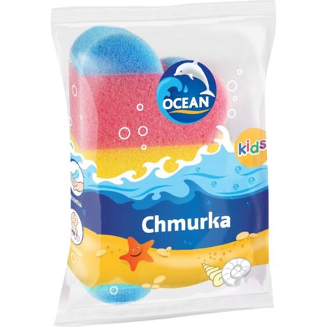 Ozeanwolken-Badeschwamm für Kinder, 1 Stück (1/4)