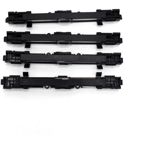 Shkalacar Barres de Toit Souples,4 pièces moulures de Protection pour Porte-Bagages de Toit de Rechange Compatible avec Astra H Zafira B, 5187915, 13125723, 5187914 (1/5)