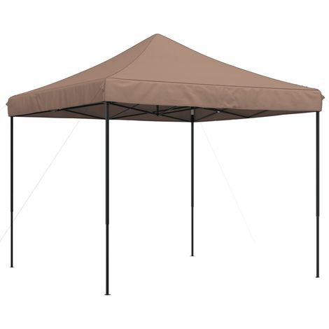 Maison Exclusive - Partyzelt Faltbar Pop-Up Braun 292x292x315 cm
