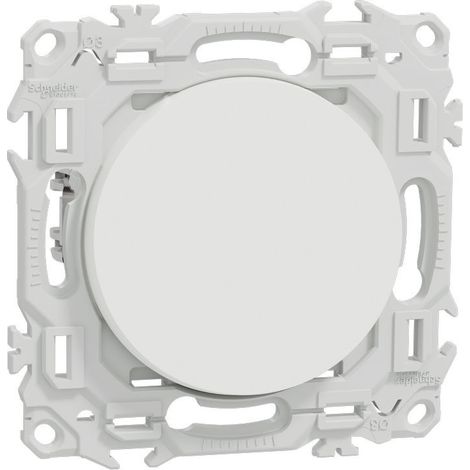 Va-et-vient ou poussoir blanc Odace à griffes (S925204)