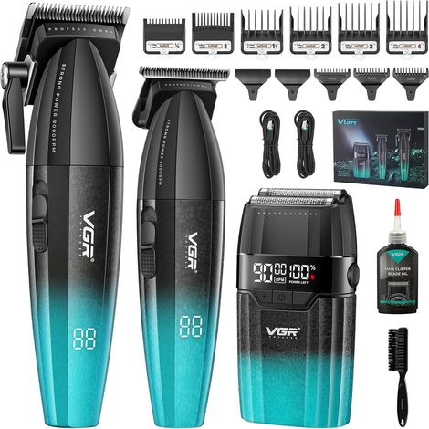 640 S3 Hair Trimmer For Men, MAX 9000 RPM Wireless Trimmer Finishing (1/5)