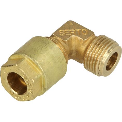 Raccord à visser coudé 10 mm