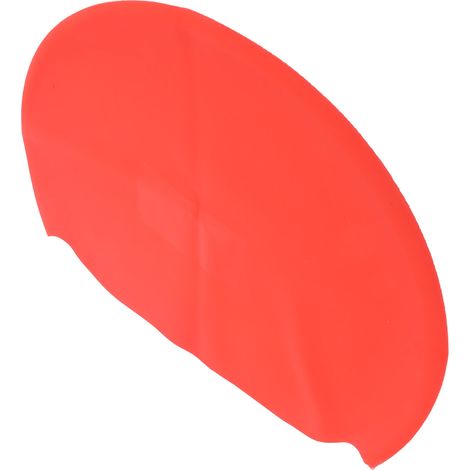 Housse de pluie imperméable pour casque vélo, protection silicone élastique - Rouge (1/5)