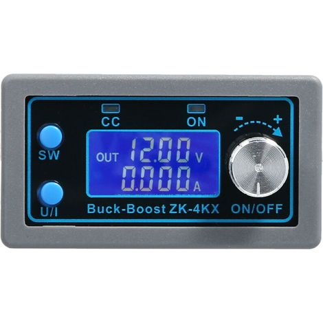 Programmierbares und einstellbares DC-Boost-Netzteilmodul zum Selberbauen mit konstanter Spannung und konstantem Strom ZK-4KX-Crezuo
