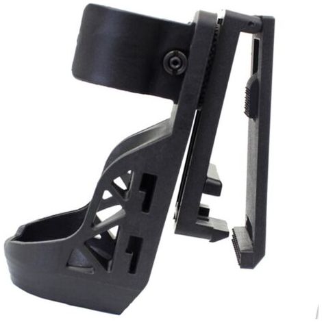 Étui de Lampe de Poche Tactique, Pochette Lampe de Poche Rotative avec Clip de Ceinture Rotatif 360° Support de Étui de Transport de Ceinture pour Lampe de Poche de Diamètre 1.18"-1.57 ''