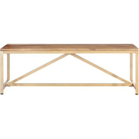Maison Exclusive - Couchtisch 120x60x40 cm Massivholz