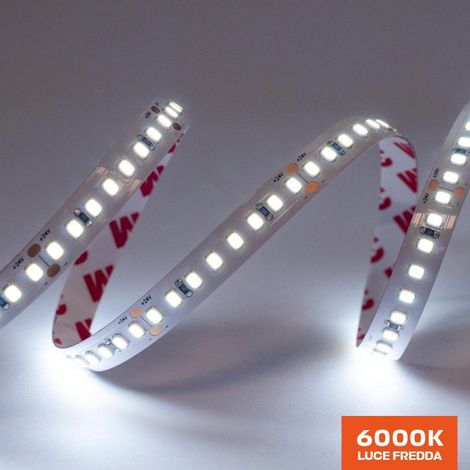 Striscia Led Serie H.E. 90W 13000lm 24V IP65 PCB 11mm bobina da 800 SMD 2835 - Fredda 6000K (1/3)