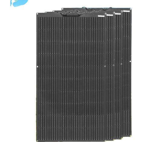 Kit de panneaux solaires flexibles, capacité de 100W, efficacité de 24% (1/2)