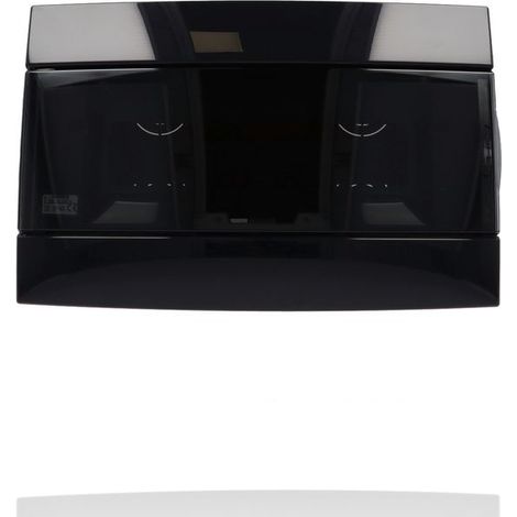 GEWISS GW40229TN - Centralino da arredo da Incasso con Portello - nero toner - 12 +1m (1/6)