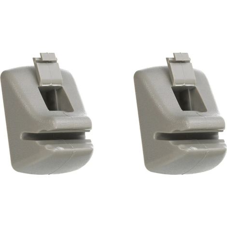 Dos clips para parasol de coche YS4Z-5404132-AAA para modelos Ford Focus 2000-2004. (Repuestos para automóviles) (1/3)
