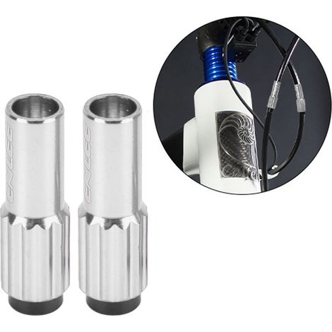 Vis de réglage de câble de frein pour vélo en alliage d'aluminium, compatible VTT et vélo de route - Paire (1/5)