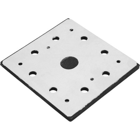 Beyamis Plateau de ponçage carré 8 trous - Plaque alu avec revêtement EVA pour polissage (1/5)