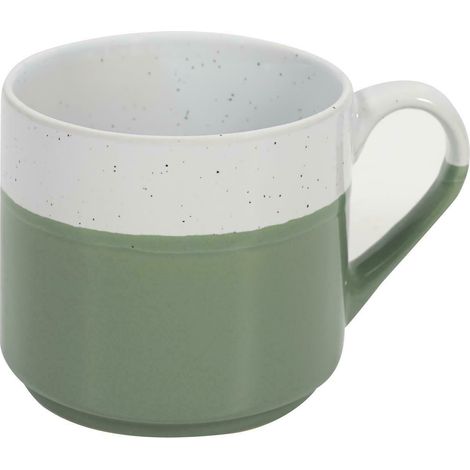 TAZZA 330 ml Jumelle verde e bianco a pois neri (1/3)