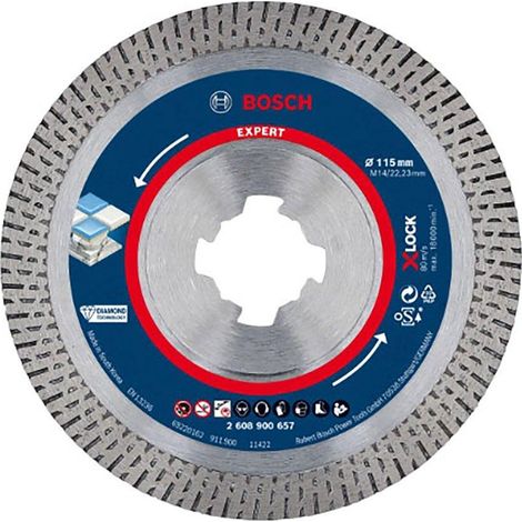 Bosch Expert HardCeramic disco de corte diamantado negro 115 mm (1/3)