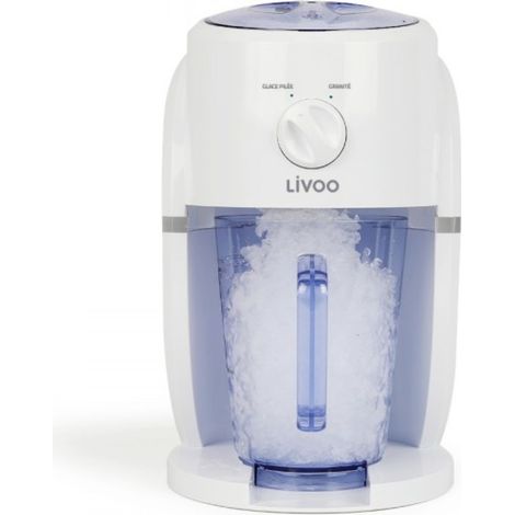 Appareil 2 en 1 granités et glace pilée - Pour cocktails ou boissons rafraîchissantes - 1,1 litre