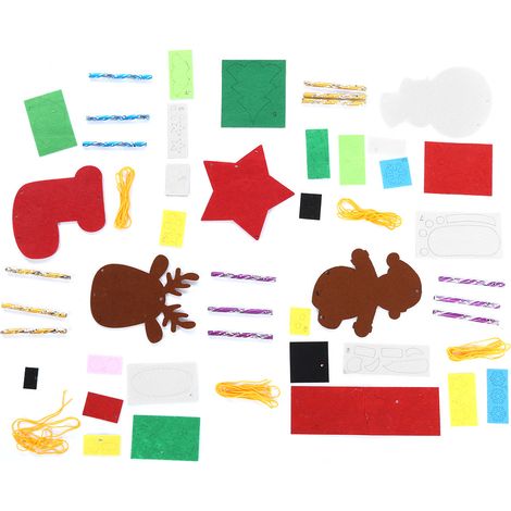 DIY-Windspiel-Set für Kinder – Hängende Weihnachtsdekoration (1/5)