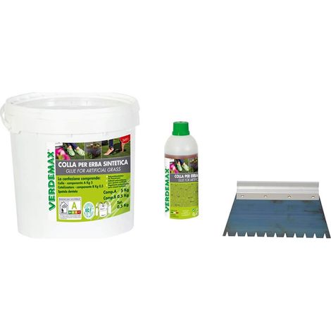 Verdemax Colla Poliuretanica per Prati Sintetici - 5,5 kg (1/2)