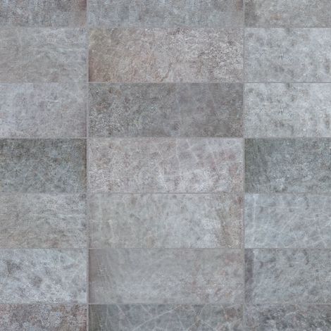 Carrelage effet Zellige Gris 20x6,5x0,85 cm Caldero - Mur intérieur (vendu par carton de 0,5 m²) - RO'MA CARRELAGE