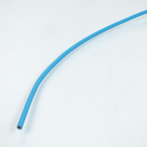 Gaine bleu Transfil 26/10 petite std par 1m pour cyclomoteur