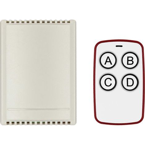 Émetteur et récepteur RF télécommandé 315/433 MHz pour alimentation 6V à 30V DC (1/4)