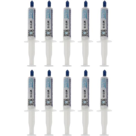 Pâte thermique conductrice en silicone pour dissipateur thermique, carte graphique et processeur (50 g) (1/4)