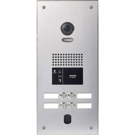 Interphone vidéo 4 fils Aiphone PA4BV – Alimentation 24V – Vision nocturne – Dimensions 366 x 83 mm – Certification ISO 9001