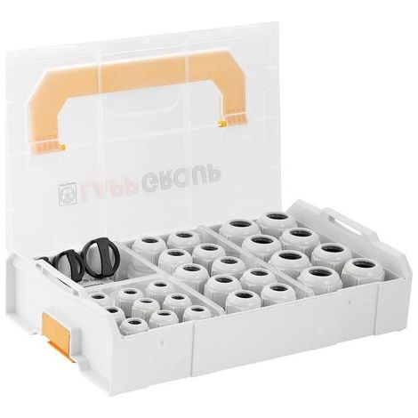 Assortiment de presse-étoupes LAPP SKINTOP® L-BOXX MINI CLICK 53110041 Polyamide gris-argent (RAL 7001) 1 set S652091 (1/5)